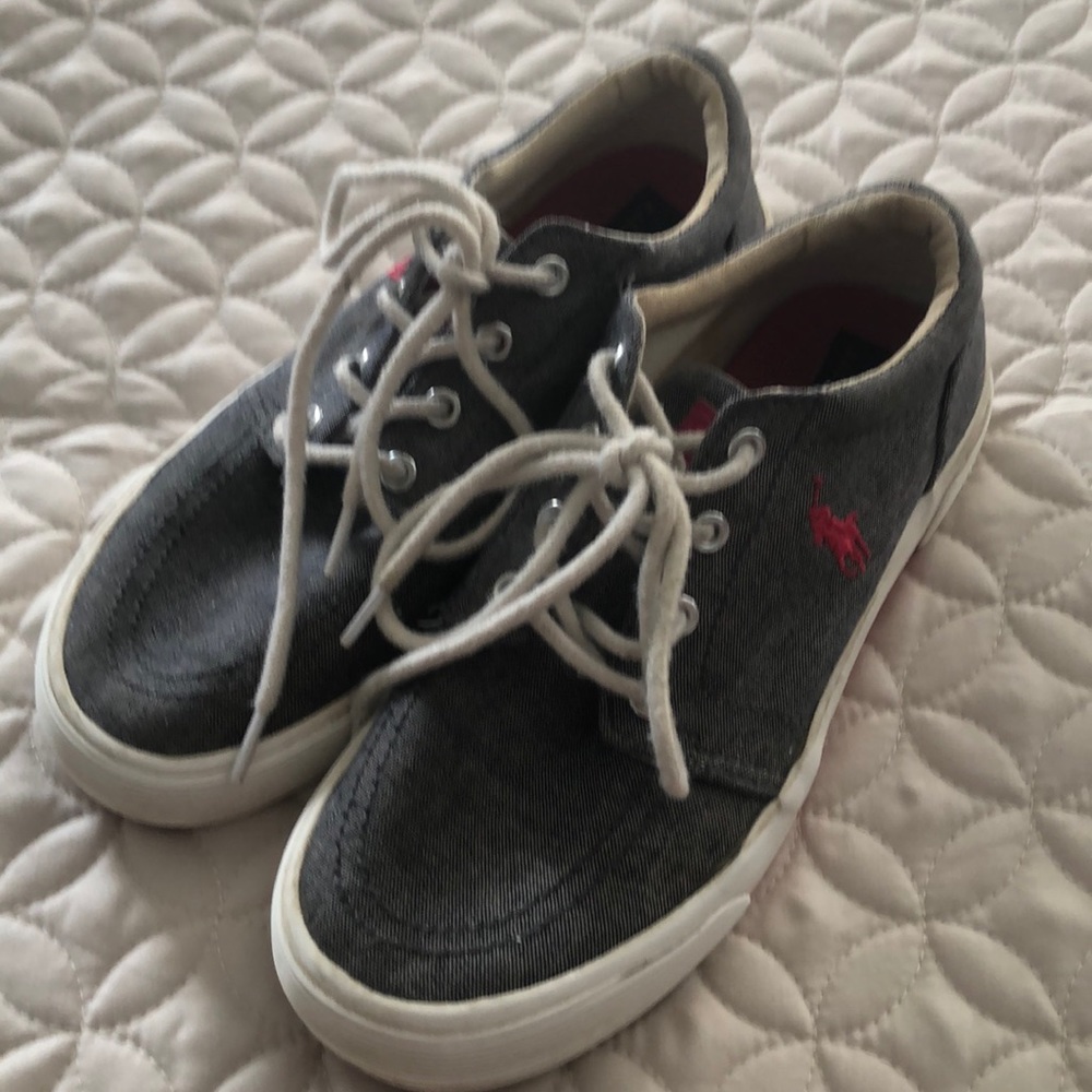 Polo Ralph Lauren girl’s shoes size 2.